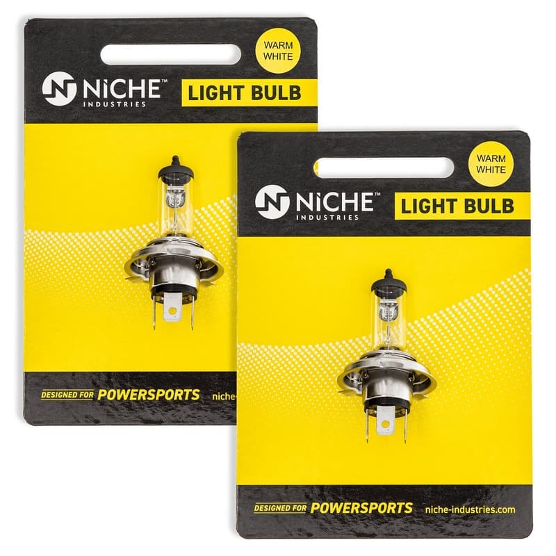 NICHE HS1 Headlight Bulb for Honda ATC250R ATC250SX Suzuki 230 2 Pack