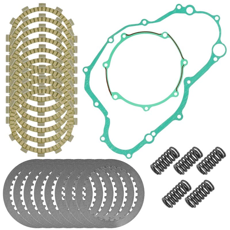 Clutch Friction Steel Plates Springs Gasket Kit for Yamaha YZ250F 2008-2013