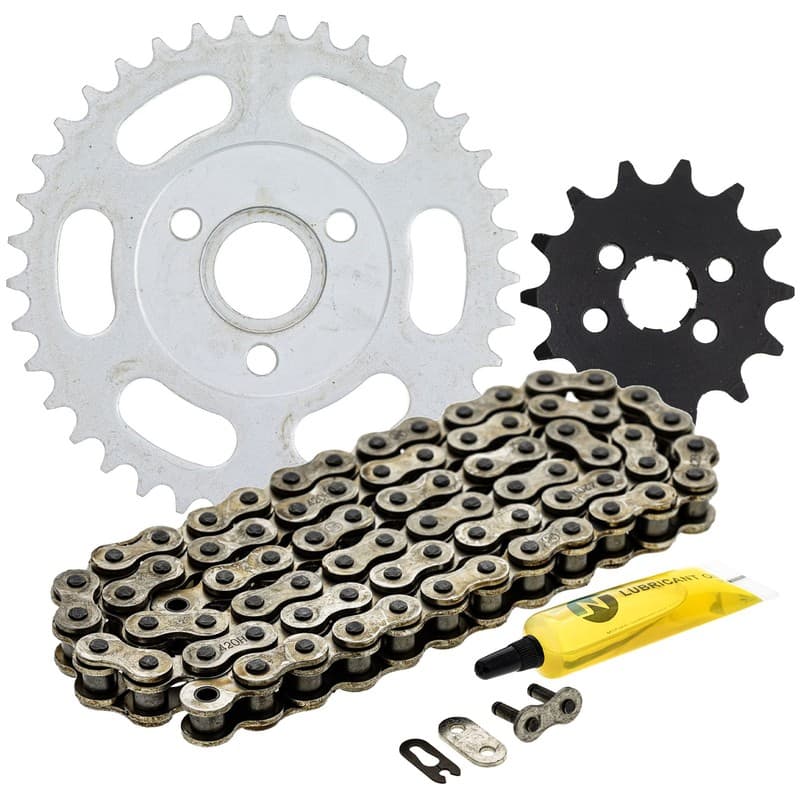 Sprocket Chain Set for Honda Z50R 14/37 Tooth 420 Rear Front Combo Kit