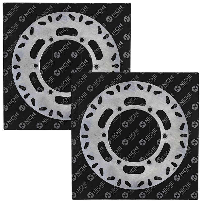 NICHE Front Brake Rotor Set For Honda Nighthawk Interceptor 750 CBR1000F