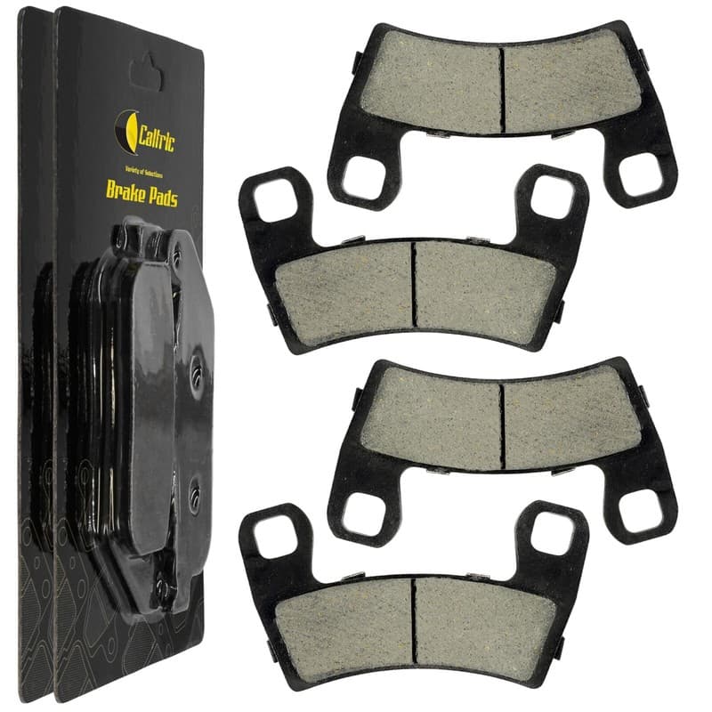 Caltric Front Brake Pads for Polaris 1911085 2206025 Front Brake Pads UTV