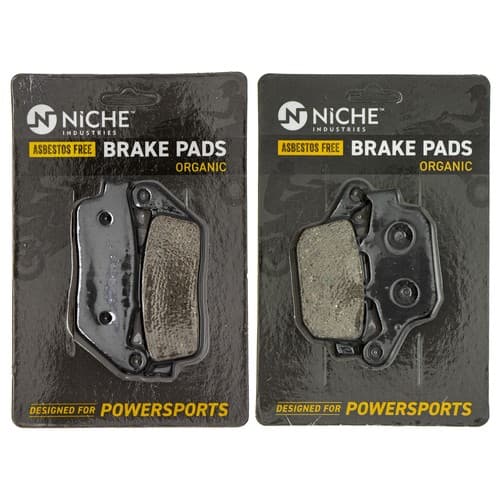 NICHE Brake Pad Set for Suzuki GW250 59301-48811 69100-48820 Front Rear Organic