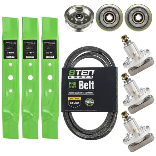 8TEN Deck Rebuild Kit for John Deere L120 L130 48 Inch GX20250 GY20050 GX20305