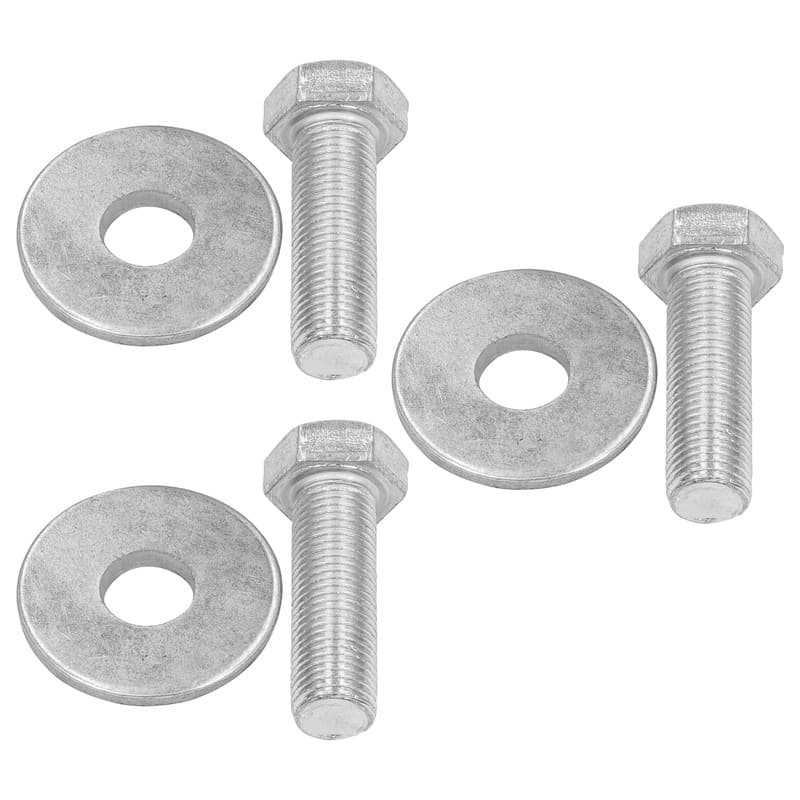 Caltric B-349 & W-201 Spindle Blade Hex Bolts for Dixie Chopper 1/2-20 x 1 1/2