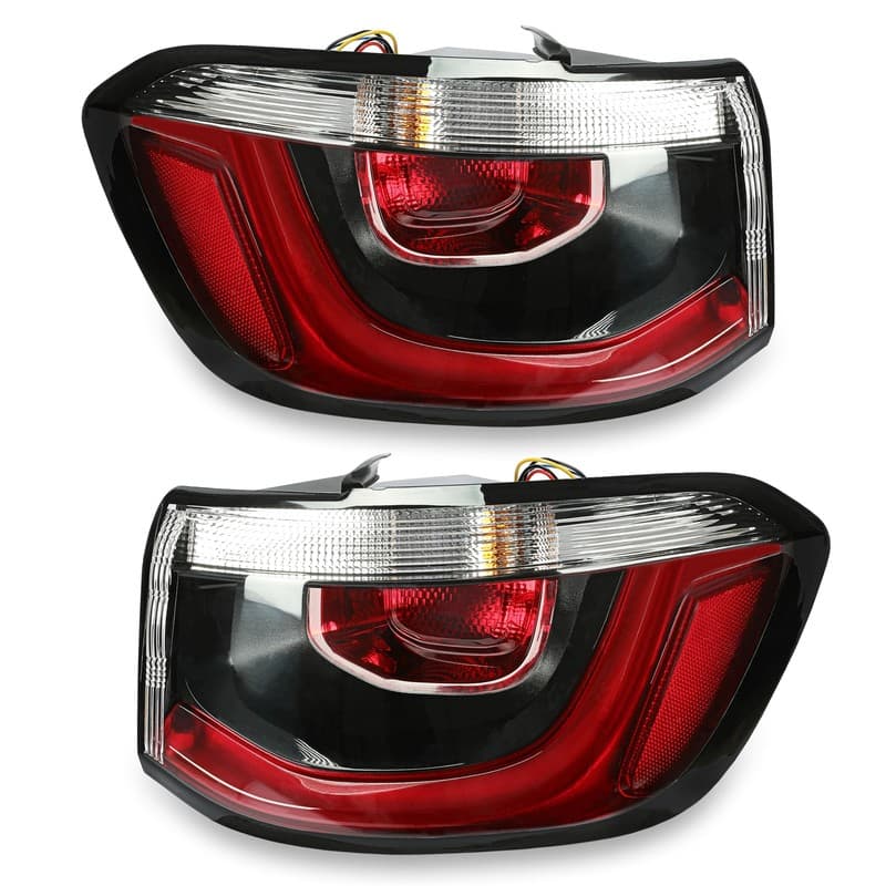 For 17-20 Jeep Compass Outer Rear Brake Tail Light w/Bulb Driver Passenger Side