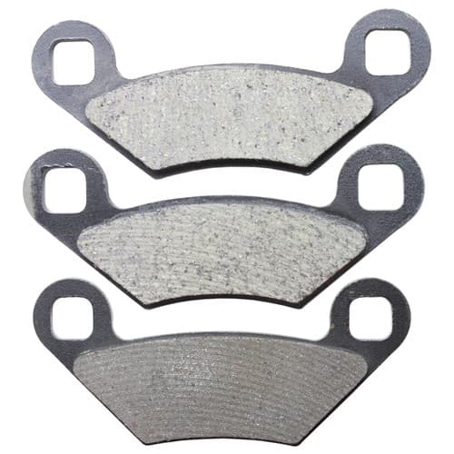 NICHE Brake Pad Set for Polaris Sportsman 500 400 Front and Rear Semi-Metallic