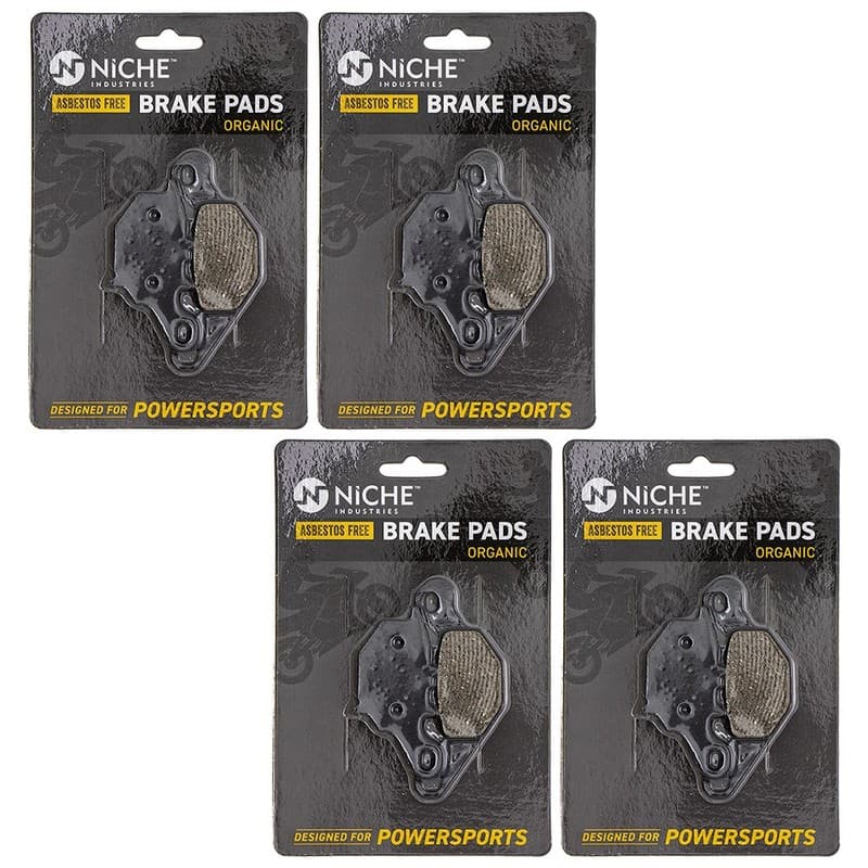 Brake Pad Set for Suzuki RM85 RM85L RM80 DRZ125L DRZ125 Front Organic 4 Pack