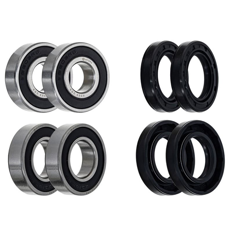 NICHE Wheel Bearing Seal Kit for Yamaha Bear Tracker 250 6203-2RS 60/22-2RS