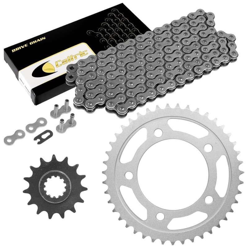 Drive Chain & Sprockets Kit for Honda CBR600F2 CBR600F3 CBR600Sjr 91-96 Steel