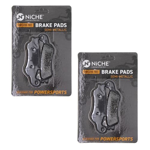 Brake Pad Set for Yamaha YZ125 YZ250F YZ250X YZ450F Front Semi-Metallic 2 Pack