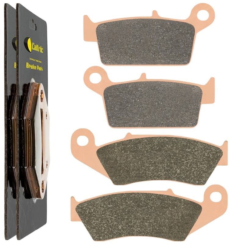 Front & Rear Sintered Brake Pads for Kawasaki KLX650R 1996 / KX500 1996-2004