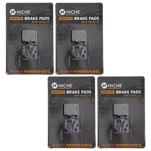 Brake Pad Set for Triumph Speed Triple BMW S1000RR Front Semi-Metallic 4 Pack