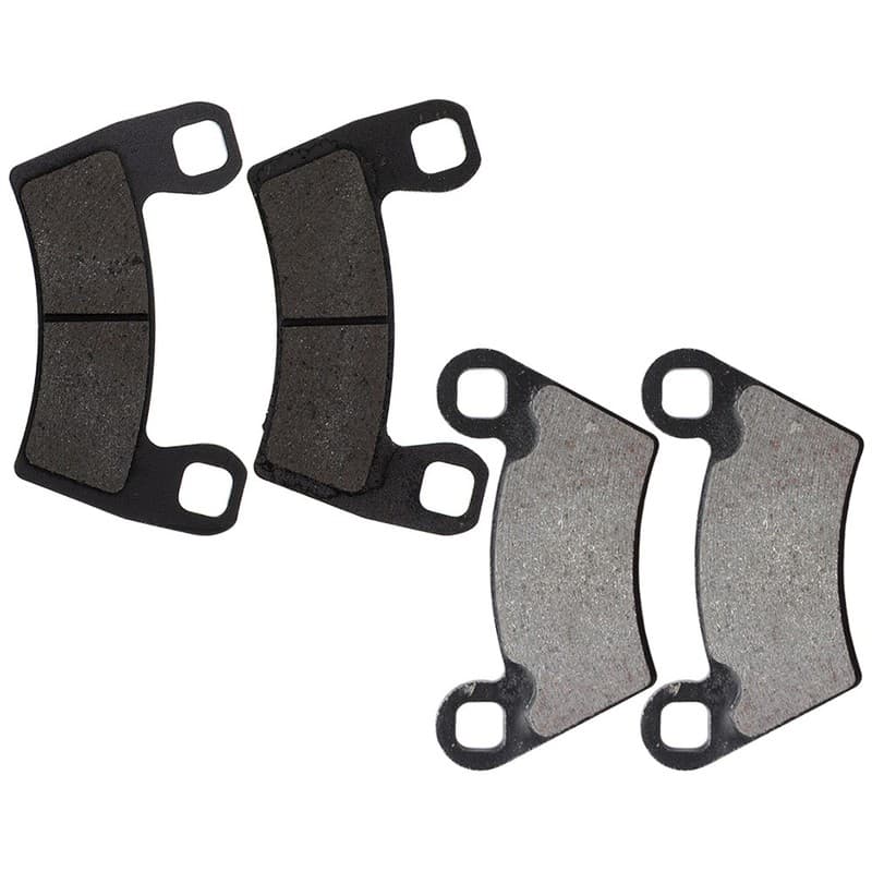 Front & Rear Semi-Metallic Brake Pads Set Kit for Combo Polaris Ace 900 XC