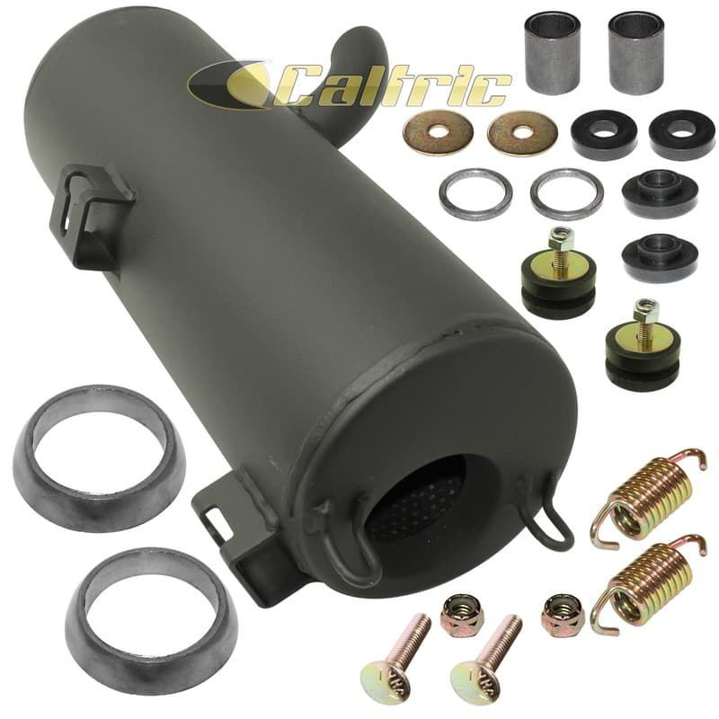 Exhaust Muffler & Gasket  Kit For Polaris Sportsman MV7 2005 W/Donuts