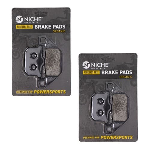 Brake Pad Set for Kawasaki Vulcan 1500 750 500 800 Front Rear Organic 2 Pack