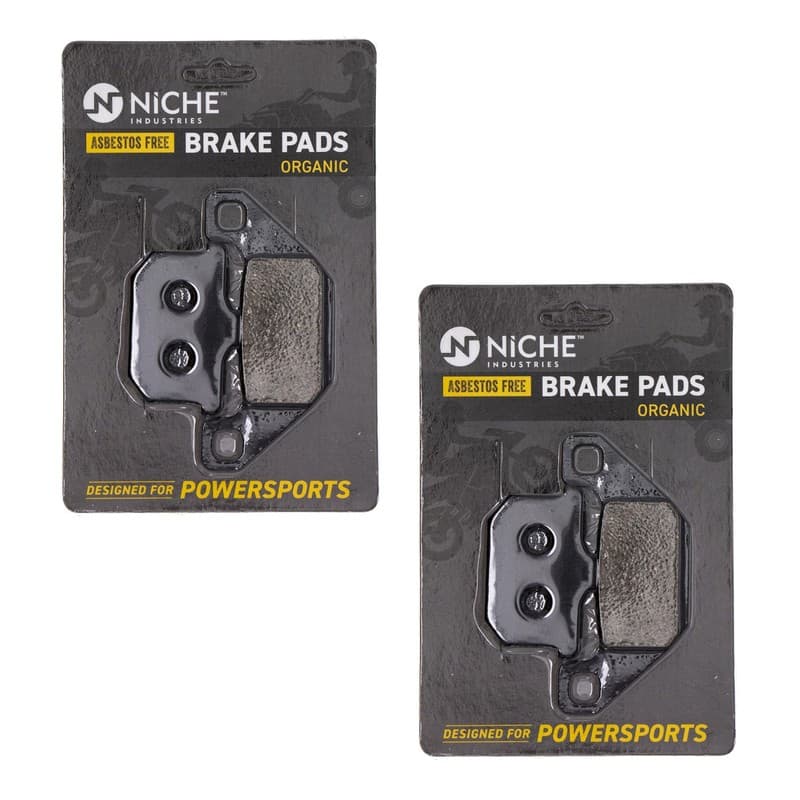 Brake Pad Set for Kawasaki Vulcan 1500 750 500 800 Front Rear Organic 2 Pack