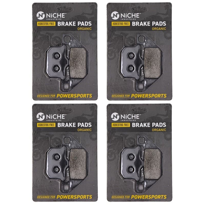 Brake Pad Set for Kawasaki Vulcan 1500 750 500 800 Front Rear Organic 4 Pack