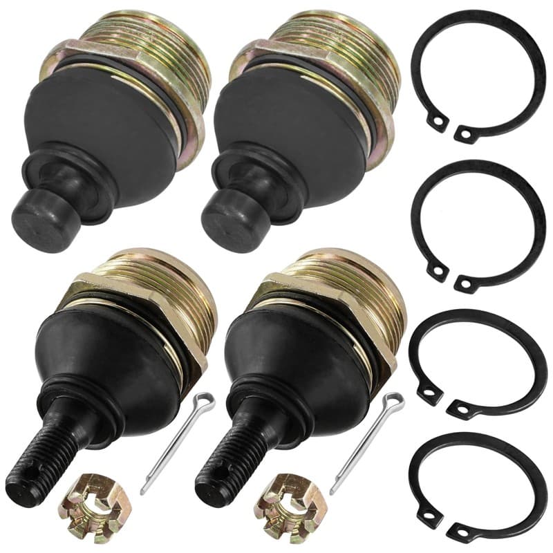 4 Upper and Lower Ball Joints for Kawasaki Mojave 250 KSF250 KSF250-A 1987-2004