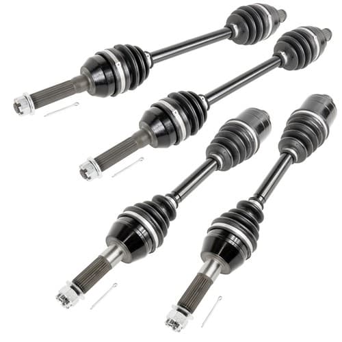 Front & Rear CV Joint Axle For Polaris Sportsman 400 HO 4X4 2013-14 Left & Right