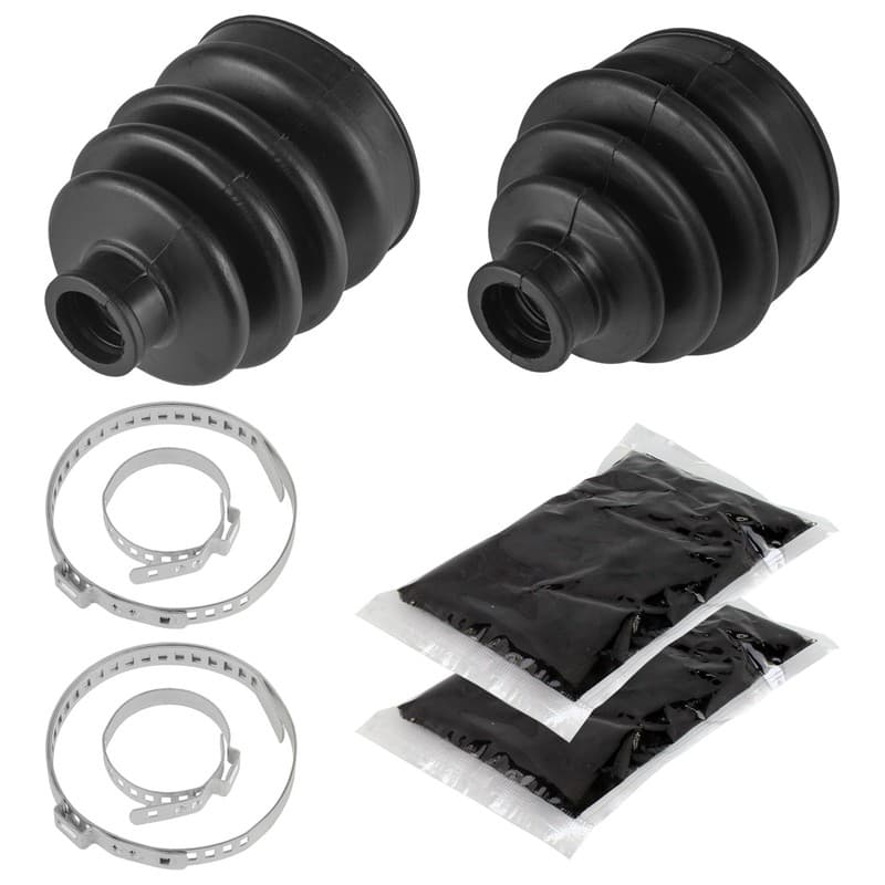 Front Axle Inner Outer CV Boot Kit for Kawasaki Bayou 400 KLF400B 4X4 1996-1999