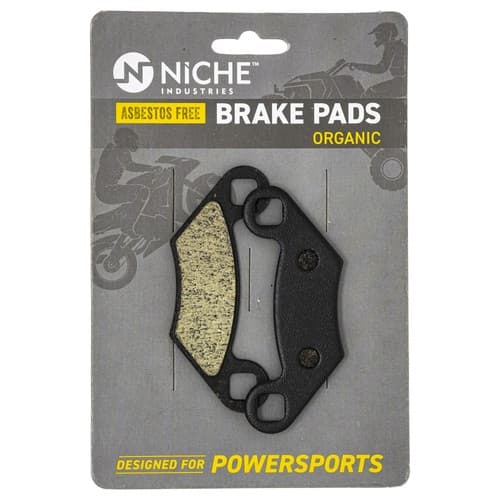 Brake Pad Set for Polaris Sportsman 500 400 450 335 RZR 800 Complete Organic