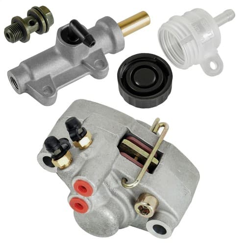Rear Brake Caliper w/ Master Cyl. / Reservoir for Polaris Xplorer 400 2001-2002