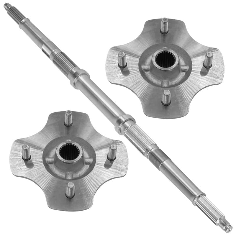 Rear Axle Shaft And Wheel Hub for Honda TRX300 Fourtrax 300 2X4 1992-2000