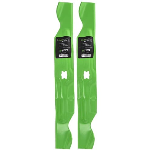 LawnRAZOR Blade Set for MTD Cub Cadet 742-04154 942-04154A Notched High Lift