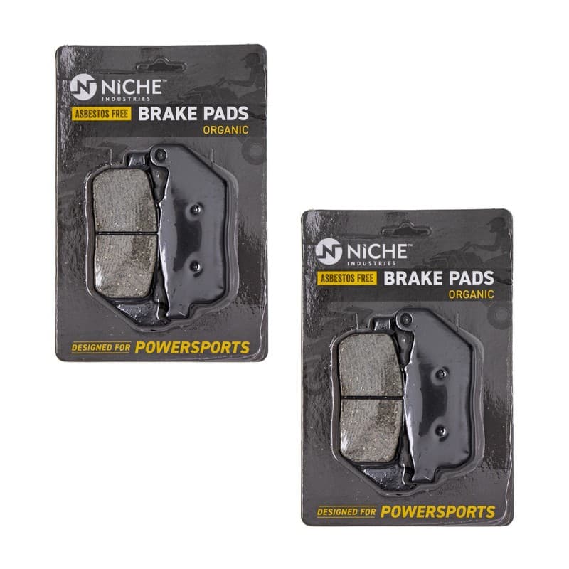 Brake Pad Set for Harley-Davidson Sportster 1200 883 Iron Front Organic 2 Pack