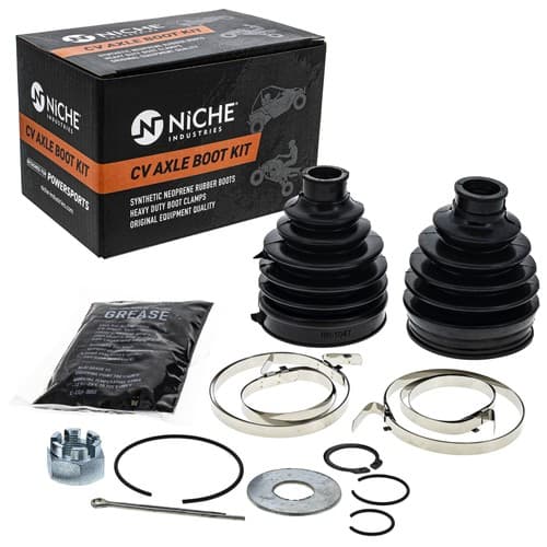 NICHE Rear CV Axle Boot Kit for John Deere Gator RSX860E RSX850i RSX860i RSX860M