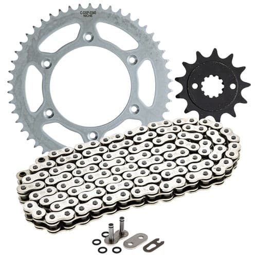 NICHE Sprocket Chain Set for Honda CRF250F 13/50 Tooth 520 O-Ring Front Rear