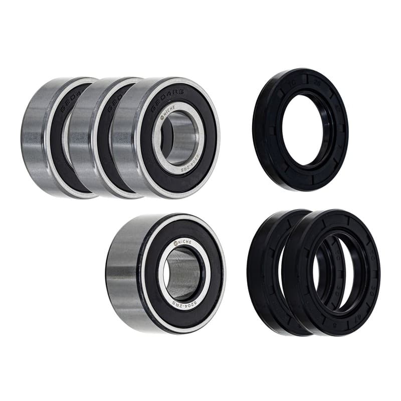 NICHE Wheel Bearing Seal Kit for Honda VT750C Shadow Spirit Aero 750 5204-2RS