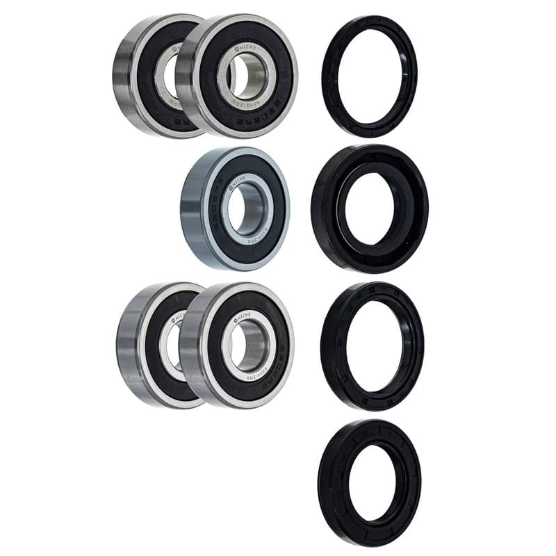 NICHE Wheel Bearing Seal Kit for Honda CB650 6302-2RS 6305-2RS 6304-2RS
