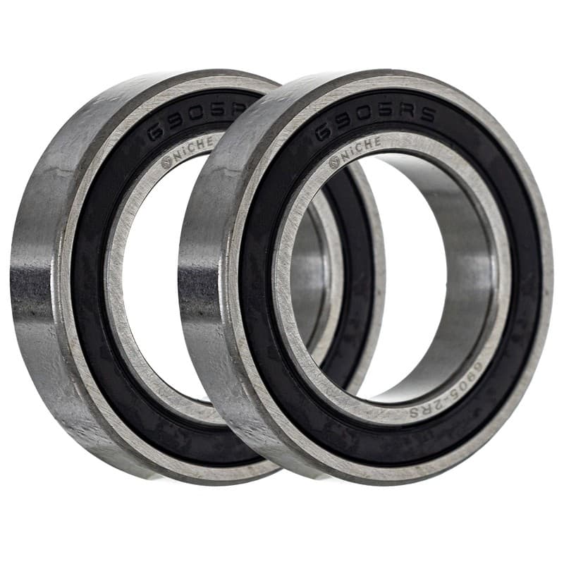 NICHE Wheel Bearing for Honda CR250R CRF450R Kawasaki Ninja 500 25x42x9 2 Pack