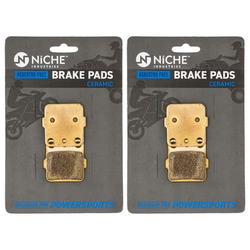 NICHE Brake Pad Set for Honda 43120 -HA5-305 HP5-602 HA5-671 Front Ceramic