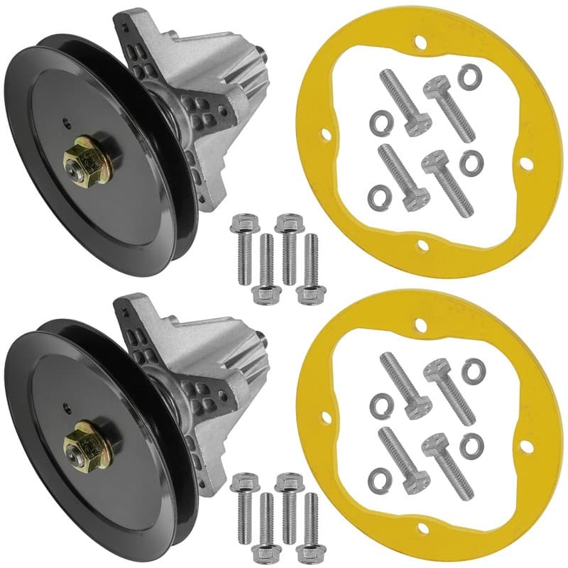2 Spindle Assembly w/ Deck Ring For MTD 918-04865A 918-04636A 918-04865 285-847