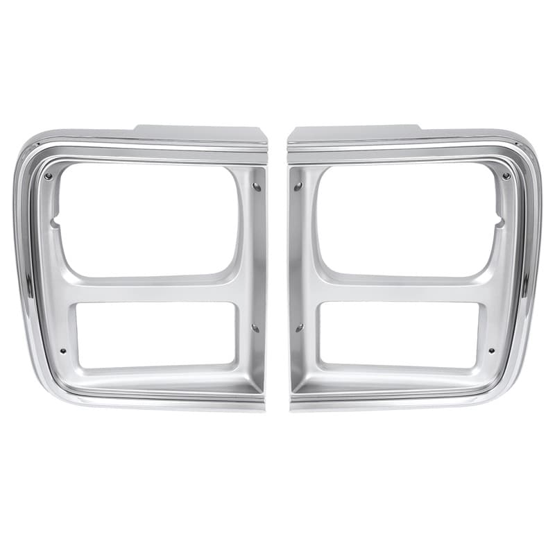 Pair Headlight Bezel Door For Chevrolet G10 G20 G30 GMC G1500 G2500 G3500 85-91