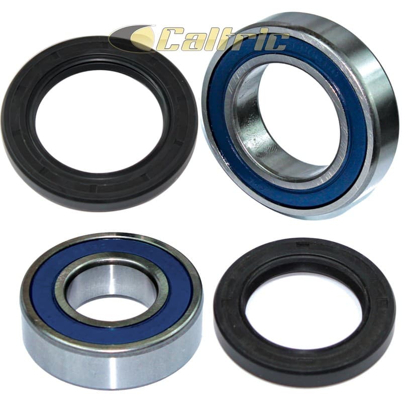 Rear Wheel Ball Bearings Seals Kit for Yamaha Kodiak 400 YFM400FW 4X4 1993-1995