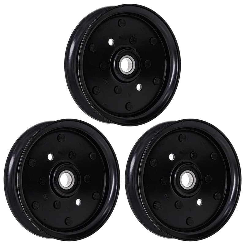 8TEN Idler Pulley for Hustler FasTrak Trimstar SD 48 54 60 Inch 781856 3 Pack