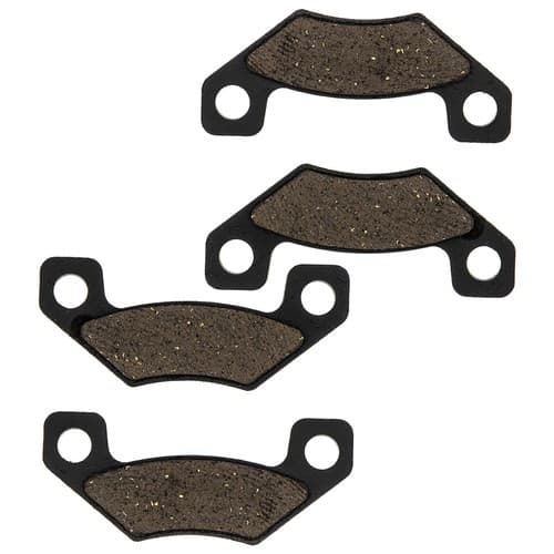 Brake Pad Set for Can-Am 705600711 Rear Left Right Organic 2 Pack Commander