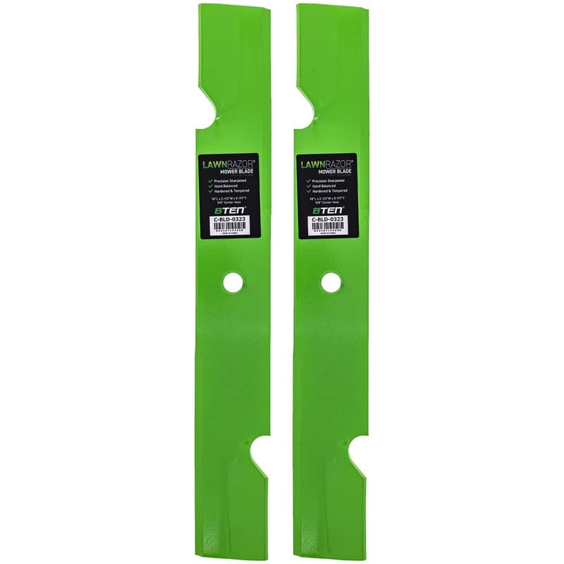 LawnRAZOR Blade for Cub Cadet H1536 MTD G1336 00050125 36 Inch High Lift 2 Pack