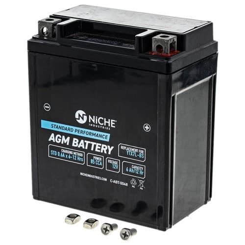 NICHE AGM Battery YTX7L for Kawasaki KLX140 Suzuki DR200 Honda Yamaha Motorcycle