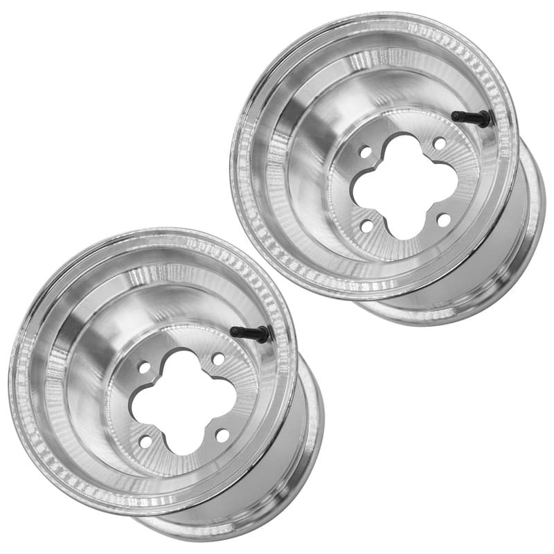 9x8 inch 3+5 Distance Bead 4x110 mm 4.30" Bolt Pattern Rear Wheel Rims For Honda