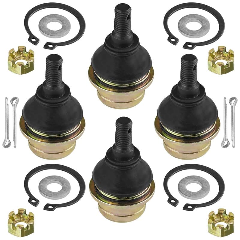 4 Upper and Lower Ball Joints for Suzuki Kingquad LT-A750X LTA750X 2008 - 2020