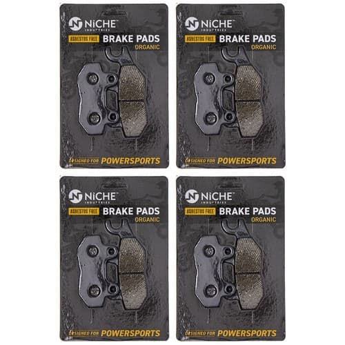 NICHE Brake Pad Set for Triumph Tiger 1050 Speed Triple Rear Organic 4 Pack