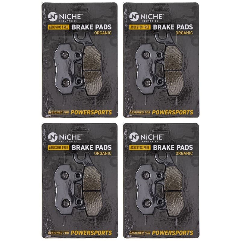 NICHE Brake Pad Set for Triumph Tiger 1050 Speed Triple Rear Organic 4 Pack