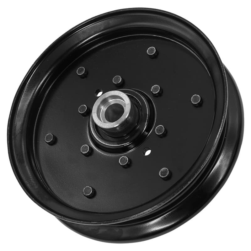Caltric 604792 280-813 52" and 60" Deck Flat Idler Pulley for Hustler Mower Deck