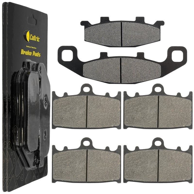 Front & Rear Brake Pads for Kawasaki ZZR600ZX 1990 1991 1992