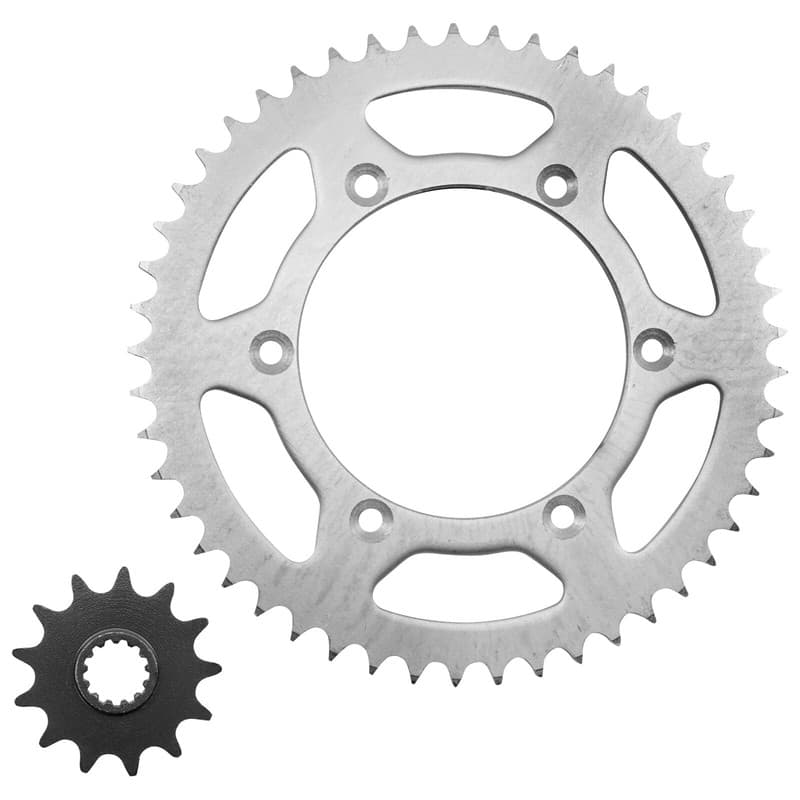 Front & Rear Sprocket Kit for Suzuki RM250 1989-1997 2001-2003