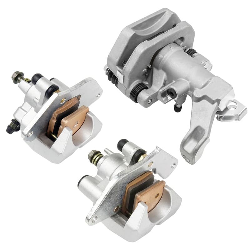 Front & Rear Brake Calipers For Honda Rincon 650 TRX650FA TRX650FGA 2003-2005